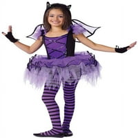 Fun World Batarina Halloween Fancy-Dress costum pentru Copil, Fete Mari L