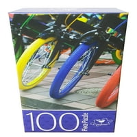 100-Bucata Biciclete Jigsaw Puzzle