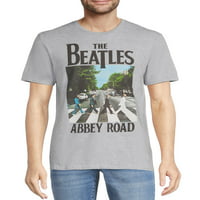 Tricou grafic Abbey Road pentru bărbați Beatles cu mâneci scurte