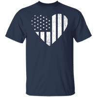 Tricouri tematice patriotice cu mânecă scurtă pentru bărbați Graphic America, Opțiuni Multiple de Design