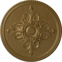 5 8OD 3 4p Milton medalion de tavan, aur PAL Pictat manual