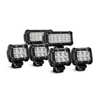 Nilight 36w Flood LED Light Bars, 18w Spot LED light Bars LED lumini de conducere, ani garanție