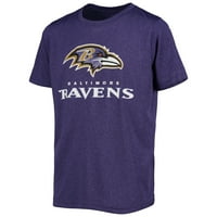 Tricou Cu Logo-Ul Purpuriu Baltimore Ravens Pentru Tineri