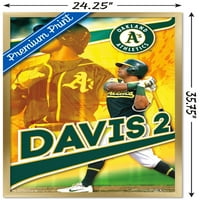 Oakland Athletics-Afișul De Pe Perete Al Lui Khris DaVis, 22.375 34