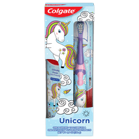 Colgate copii pasta de dinti, Manual și baterie copii periuțe de dinți cu periuta de dinti acoperi Set cadou, Unicorn, Pc