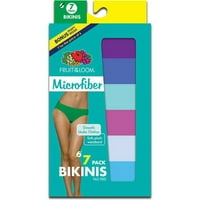 Bikini Din Microfibră Asortate Pentru Femei, Pachet Bonus 6+