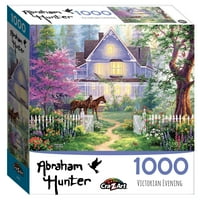 Cra-Z-Art Abraham Hunter 1000-Bucata Victorian Seara Puzzle