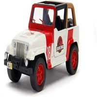 Jeep Wrangler, Jurassic World - Jada jucării-scară Diecast model de mașină de jucărie