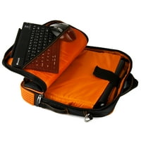Pindar Universal Laptop Messenger Bag pentru 12, 13, laptop-uri cu manșon neopren și căști Splitter Pachet Pachet
