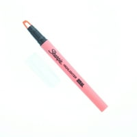 Sharpie Clear View Stick Highlighter, Coral Fluorescent
