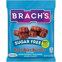 Butoaiele de bere Brach ' s Sugar Free Root Candy, 3. Oz