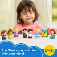 Disney Princess Toddler jucării oameni mici prinț și Prințesă figura Pack