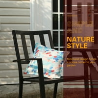 Studio Patio în aer liber set de mese Mobilier de exterior, masă Bistro pătrată și scaune de grădină din curte, gaură umbrelă