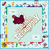 Târziu pentru Sky Virginia Techopoly joc de strategie de bord, pentru 2-jucători, 8 + ani