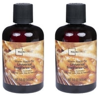 Mainstays Universal fragrance Oil, Warm Apple Pie Scented, fl oz, pentru utilizare cu difuzoare de ulei de parfum, Încălzitoare