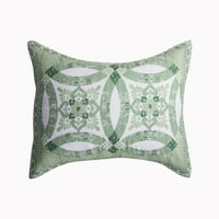 Mainstays Tradiționale Inel De Nunta Cu Model Complet Regina Quilt Set, Verde