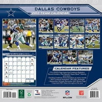 Dallas Cowboys 2012, Calendar De Perete