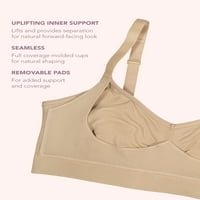 Comorile secrete femei fără sudură Ultimate Comfort Bralette, stil-ST411L