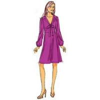 Modelul Butterick Misses și rochia pentru femei, B