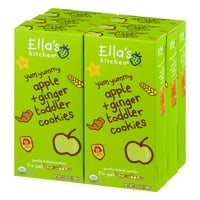 Ella ' s Kitchen Apple & Ginger Baby Cooki