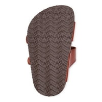 Timp și Tru femei Footbed Slide Sandal-lățime largă disponibile