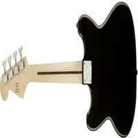 Fender Squier Bronco Bass Chitara Electrica Bas-Negru