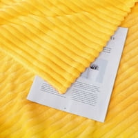 Chilipiruri Unice Pătură De Pat Din Microfibră Cu Dungi Solide, 70 78