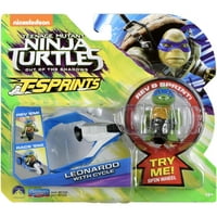 Teenage Mutant Ninja Turtles din umbră T-Sprints Wheelin ' Leo figura de bază