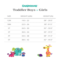 Bluză pentru băieți Garanimals Baby and Toddler, pachet 2, dimensiuni 12M-5T