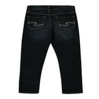 Silver Jeans Co. Băieți Cairo City Skinny Fit Blugi Denim, Dimensiuni 4-16