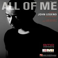Hal Leonard All Of Me-chitară vocală pentru pian