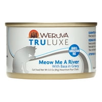 Weruva TruLuxe miaună-mi un râu cu basa hrană umedă pentru pisici fără cereale, oz. Cutii