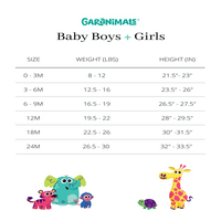 Garanimals Baby Boy Body Grafic Cu Mânecă Scurtă, Dimensiuni 0 Luni