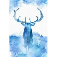 Marmont Hill- Blue Moose imprimare pictură pe pânză înfășurată
