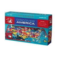Descoperiți America Puzzle + Joaca Podea Puzle: